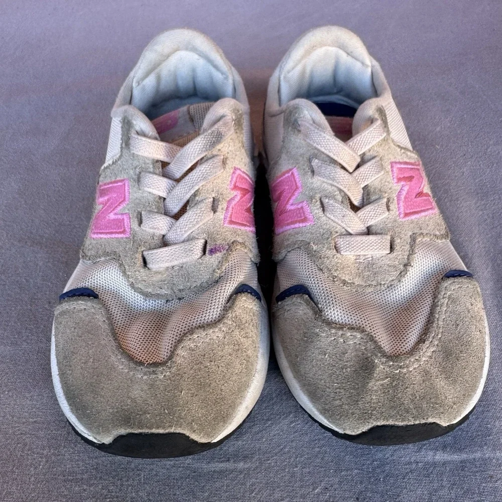 Size 8c - New‎ Balance Girls FF 70 V1 IZX70KF1 Beige Running Shoes Sneakers